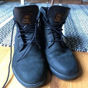 Timberland 6" Waterproof Boots - Black Suede